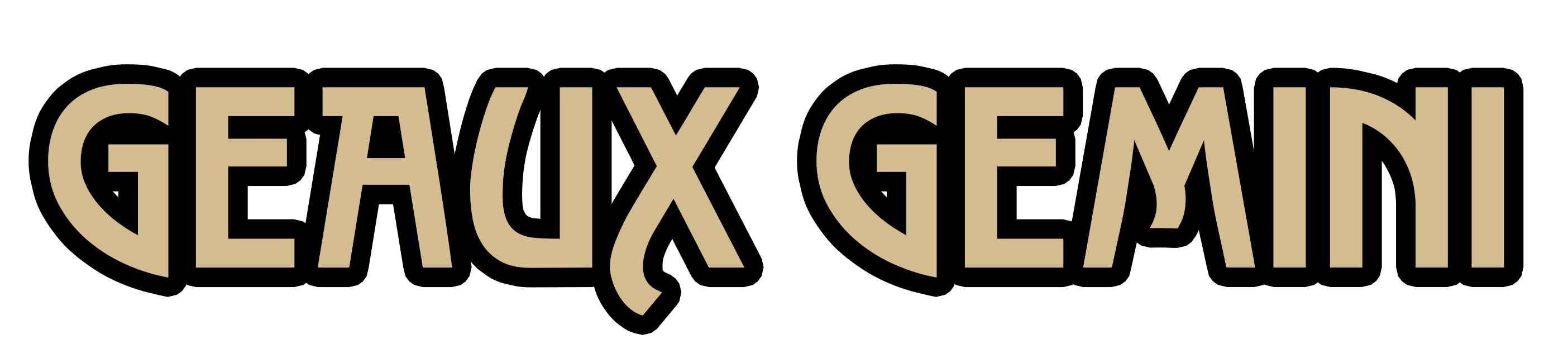Geaux Gemini Rentals Logo